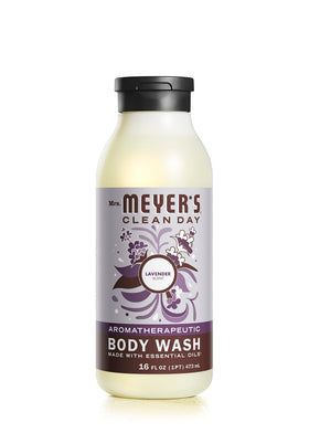 Mrs. MEYER'S front packaging showing lavender label and benefits