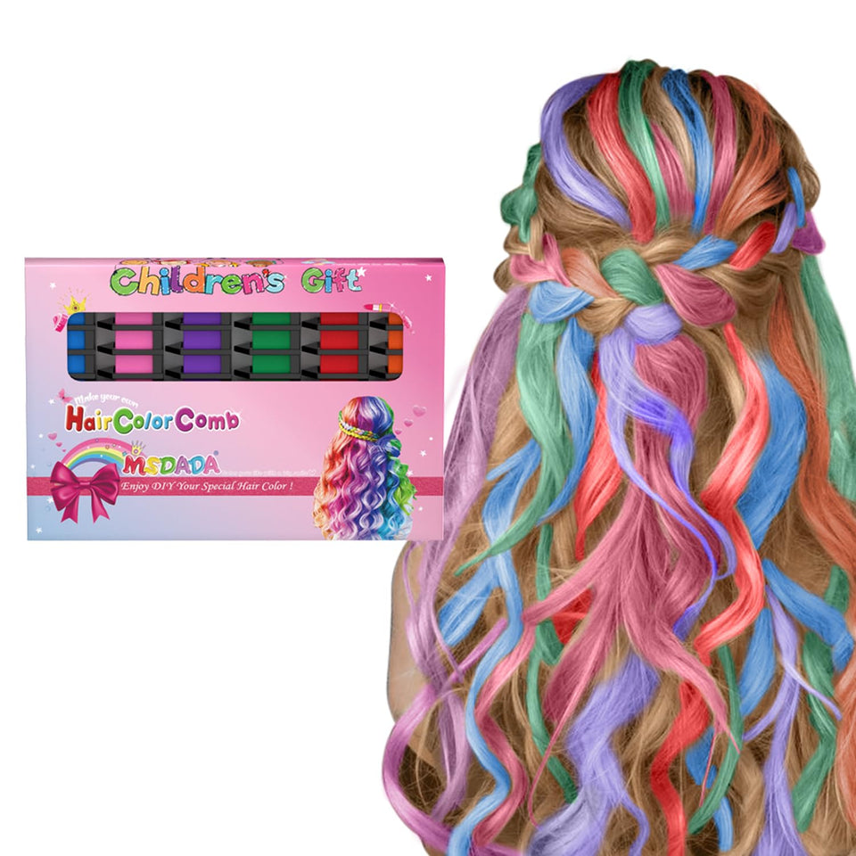 MSDADA front packaging showing colorful chalk combs and kid-friendly design benefit