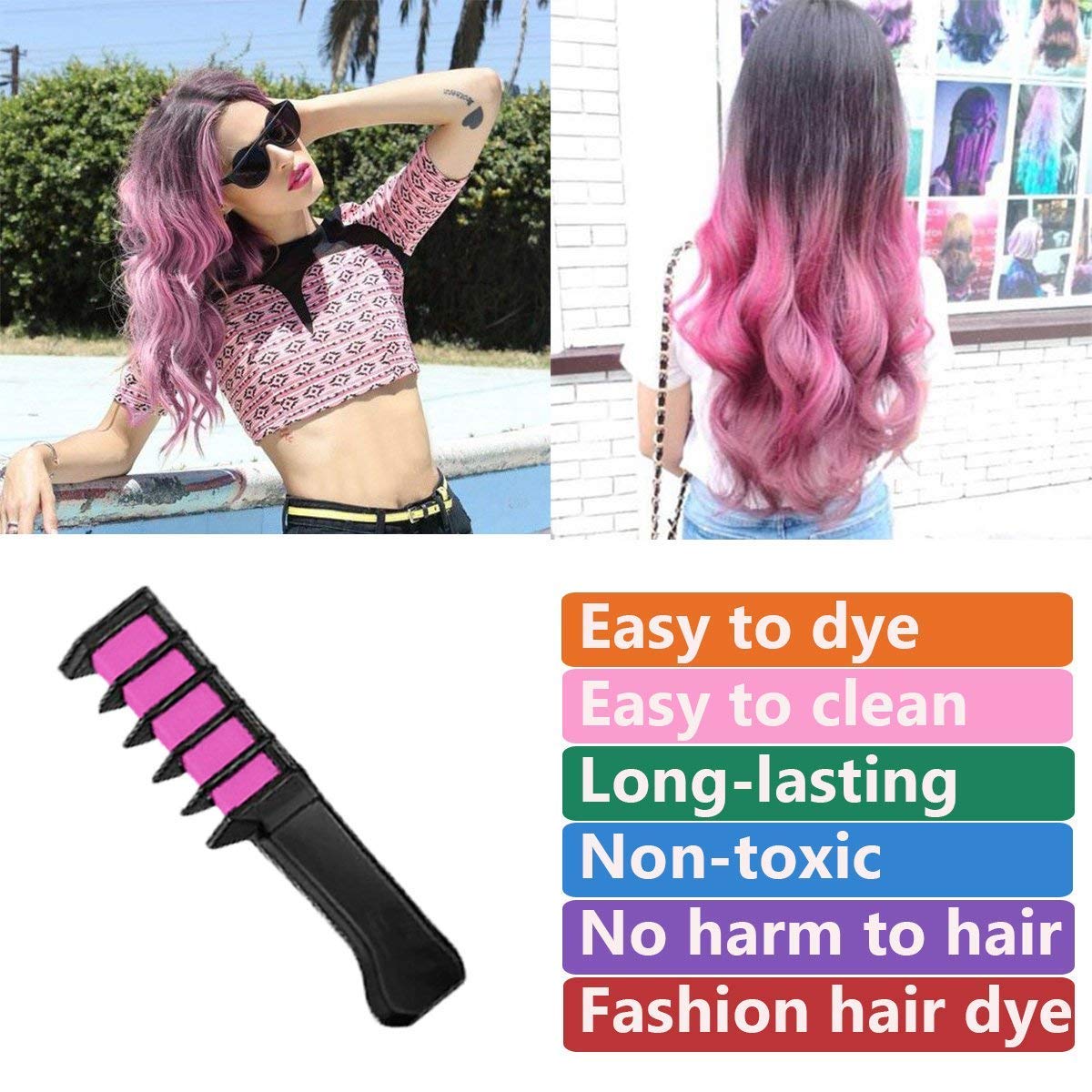 MSDADA hair chalk in a party scene demonstrating fun styling for events benefit