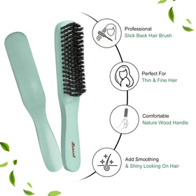 Msnasit ergonomic wooden handle angle for comfortable hold