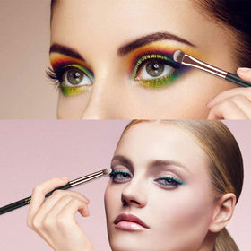MSQ bent eyeliner brush close-up for precise liner application benefit