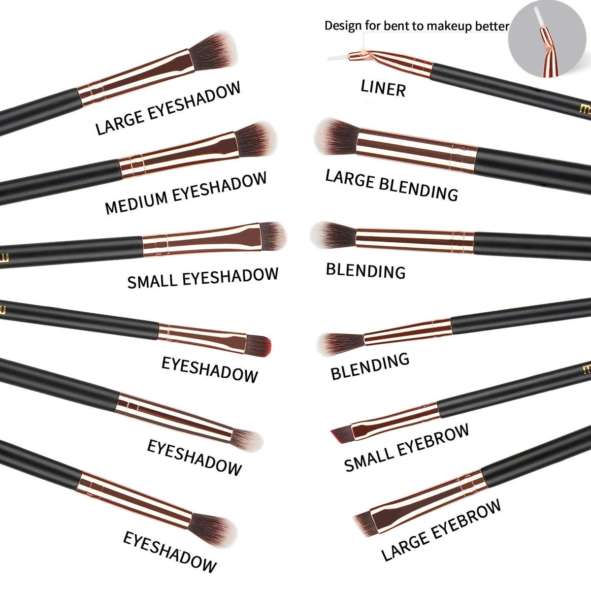 MSQ close-up of soft synthetic bristles showing smooth pigment pickup benefit