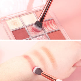 MSQ brushes arranged on vanity lifestyle shot showing attractive gift-ready presentation benefit