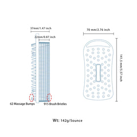 MtBoi food-grade silicone texture detail showing durable, hygienic material benefit