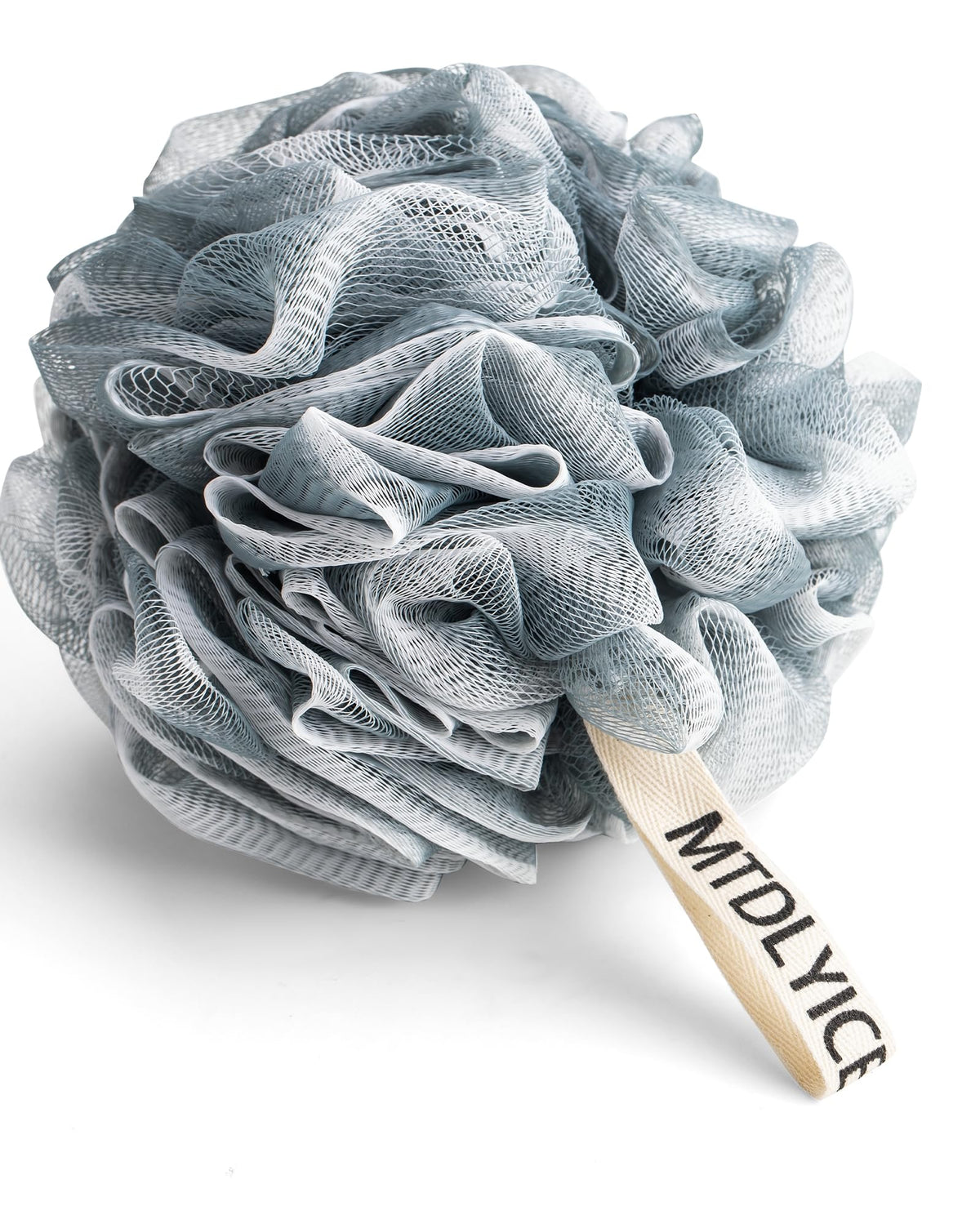 MTDLYICE four loofahs arranged on towel for family bathroom use