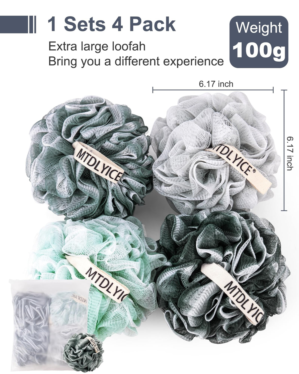 MTDLYICE braided hanging rope detail for comfortable grip and drying