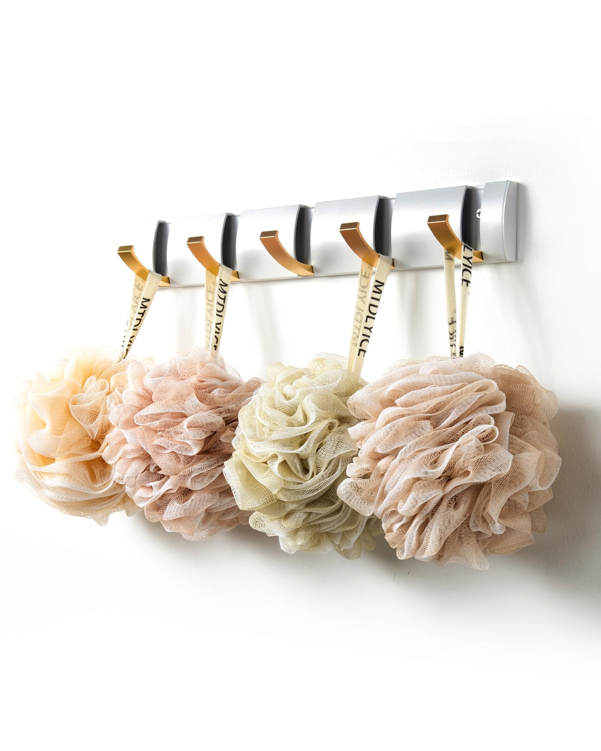 MTDLYICE loofah in bathroom setting showing practical everyday use