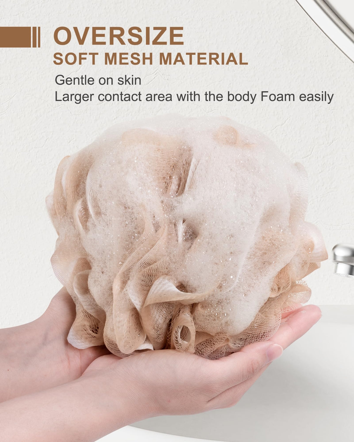 MTDLYICE mesh texture close-up highlighting dense foam ability