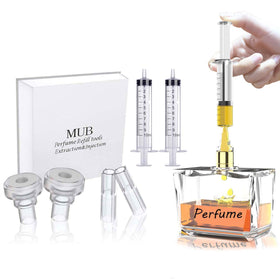 MUB kit box front view showing syringes and adapters, clear organization benefit