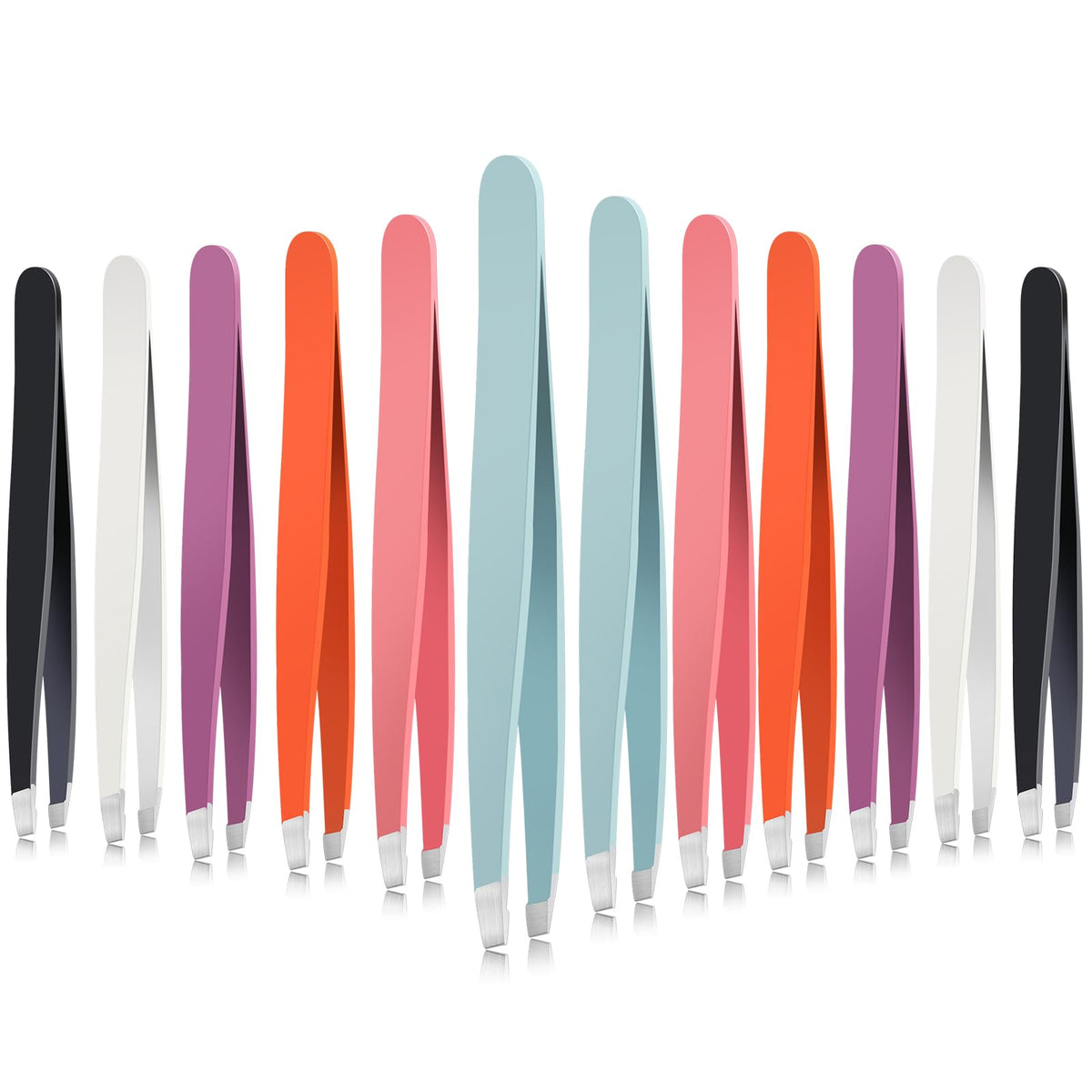 Mudder front view packaging showing full 12-piece set and color variety for convenience