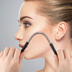 Mudder lifestyle scene on bathroom counter for convenient daily touch-ups