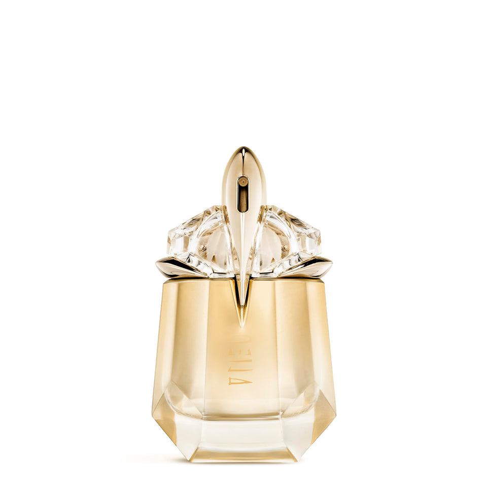 Mugler Alien Goddess front bottle showing radiant design and gift appeal