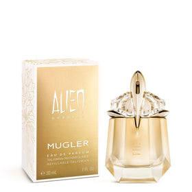 Mugler Alien Goddess on a brunch table illustrating daytime wearability