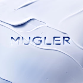 Mugler Angel creamy texture close-up demonstrating rich hydration benefit