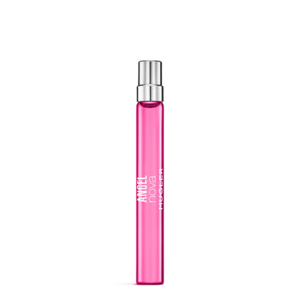 Mugler Angel Nova front bottle view showing compact design and brand appeal