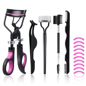 MUIIGOOD front packaging showing full lash curler kit and convenience