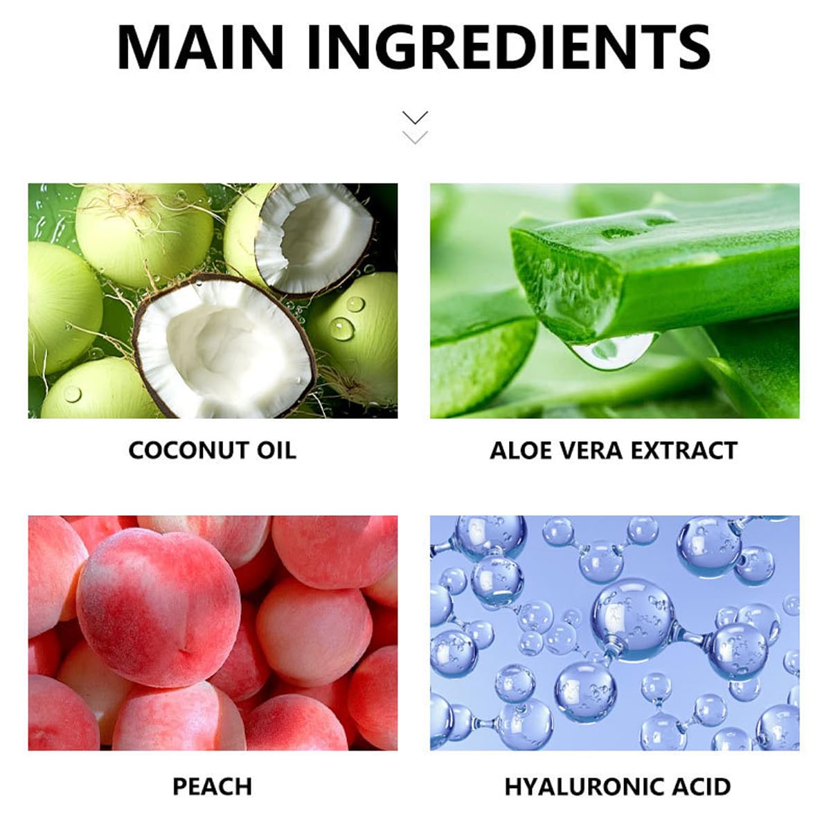 MULPG ingredient label close-up highlighting coconut oil