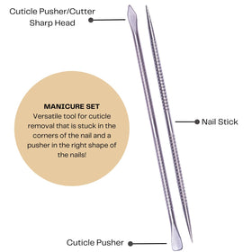 Mundial kit on sinkside lifestyle scene for convenient at-home grooming