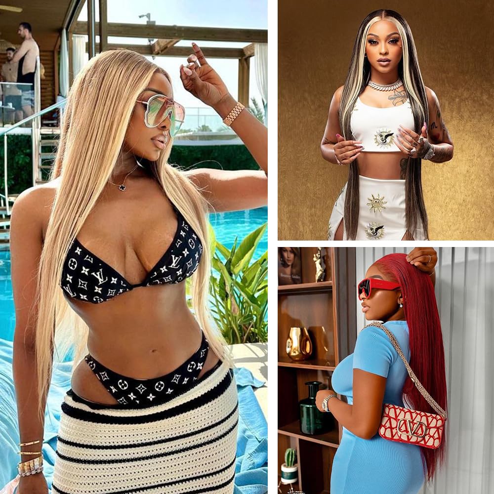 MUNONG lifestyle shot of woman wearing wig for realistic everyday look
