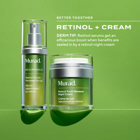 Murad bottle beside Swertia flower representing botanical smoothing support