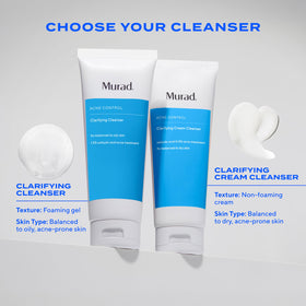 Murad product label close-up highlighting salicylic acid ingredients