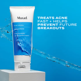 Murad tube cap detail demonstrating leak-proof design and portability