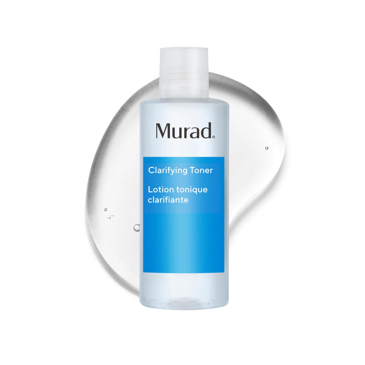Murad Clarifying Toner front bottle showing label and benefit