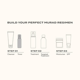 Murad Clarifying Toner in hand demonstrating size and easy application