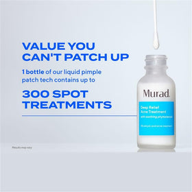 Murad product on skin with invisible finish, blends under makeup smoothly