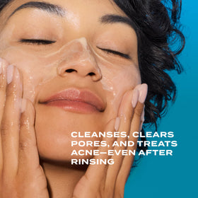 Murad gel texture close-up showing lightweight exfoliating gel
