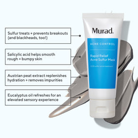 Murad close-up of mask texture highlighting silky clay finish