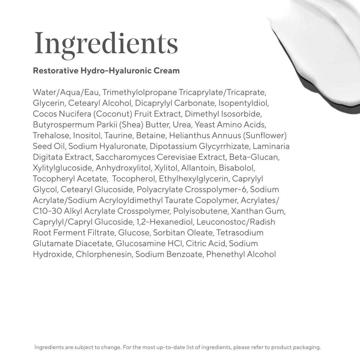 Murad packaging label detail highlighting ingredients and trustworthy formulation benefit