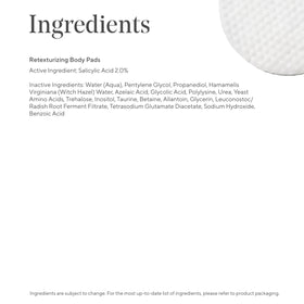 Murad pads staged by sink conveying easy daily body treatment