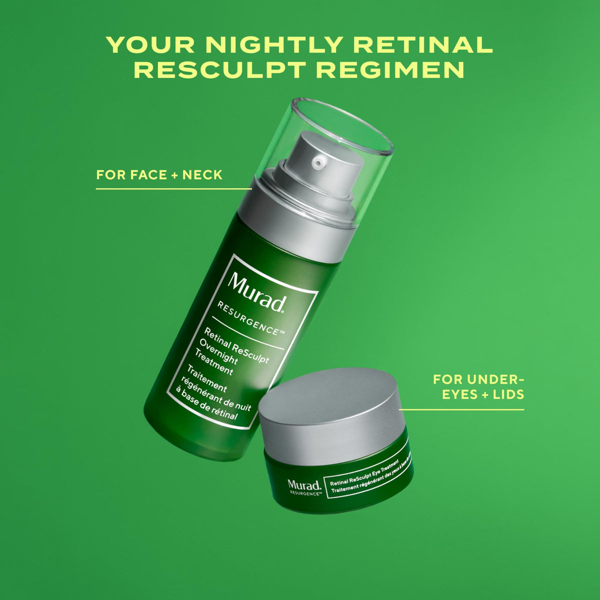 Murad in a bedside setting to show integration into evening skincare routine