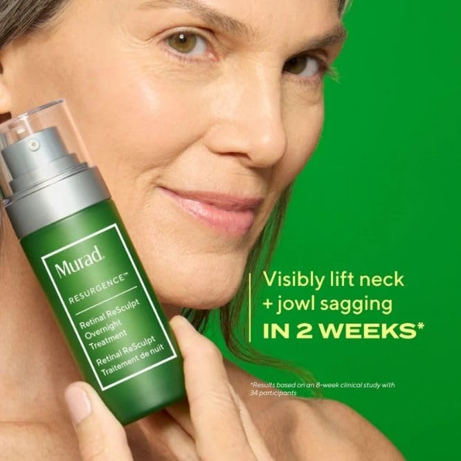 Murad olive and oat botanicals display emphasizing hydration and soothing benefit