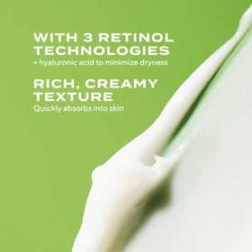 Murad ingredient label close-up highlighting retinol tri-active and niacinamide benefits