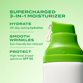 Murad texture close-up displaying lightweight cream that absorbs fast for comfort