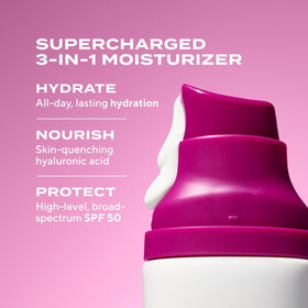 Murad hyaluronic formula close-up texture, shows lightweight hydration