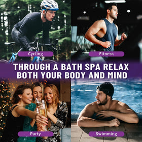 MURAN SHOWER colorful swirl in bathwater, visual mood-enhancing effect