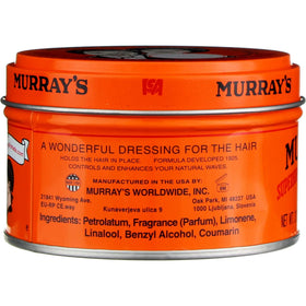 Murrays pomade on palm ready to apply for smooth even distribution benefit