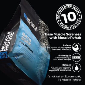 Muscle Rehab close-up of fast-dissolving salt crystals highlighting texture benefit