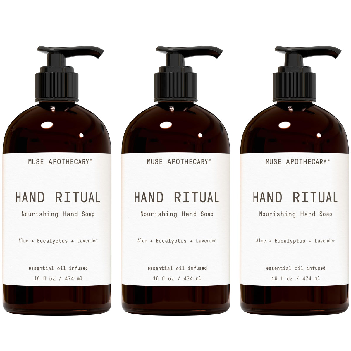 Muse Apothecary bottle front packaging showing clean design and immediate benefit