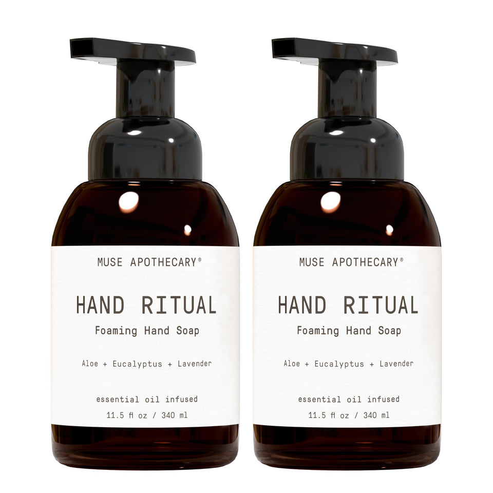 Muse Apothecary front packaging showing clean design and soothing scent