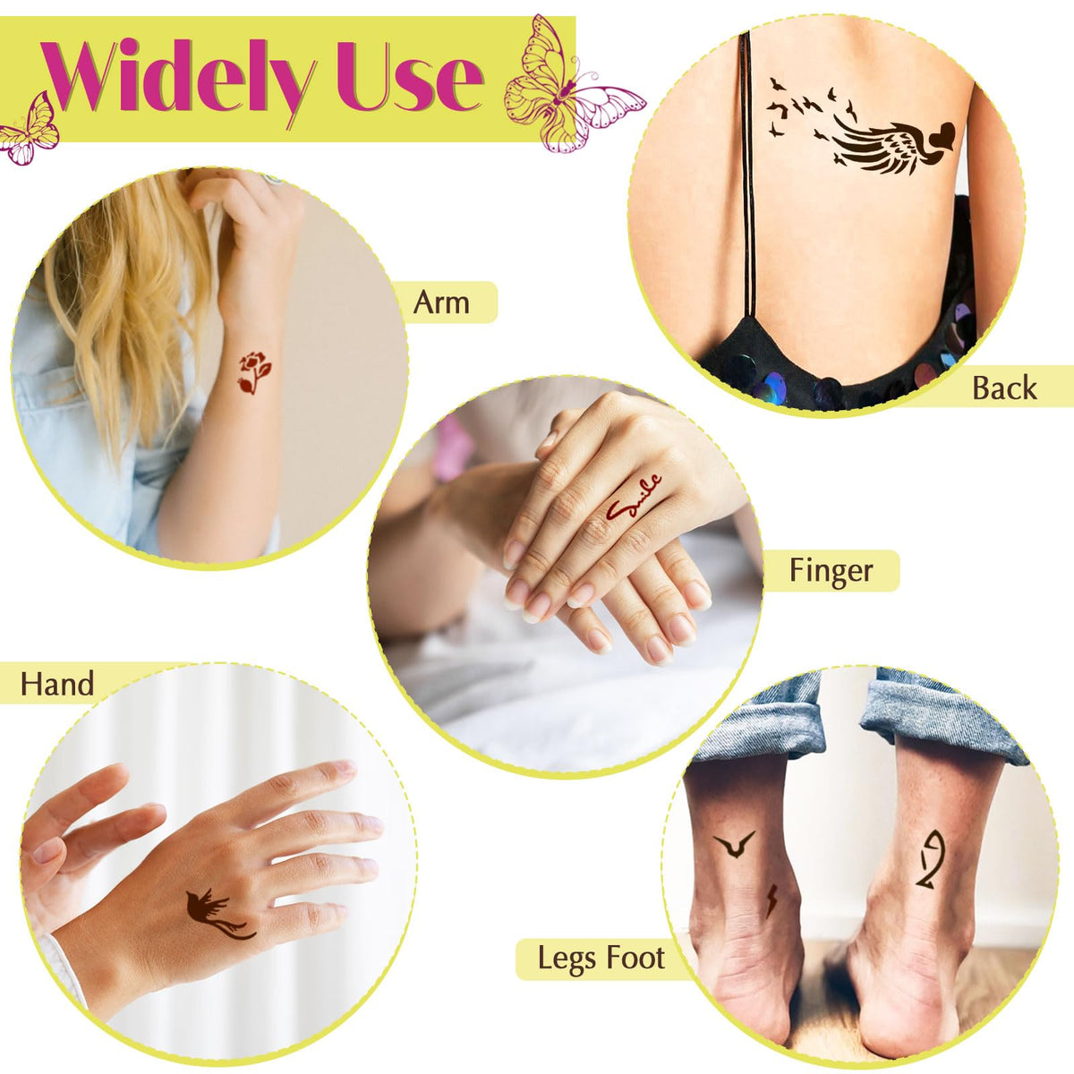 MuseLuxe applied tattoo on forearm demonstrating realistic, waterproof finish