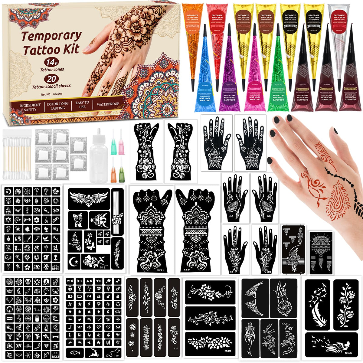 MuseLuxe front packaging showing full kit contents and convenience
