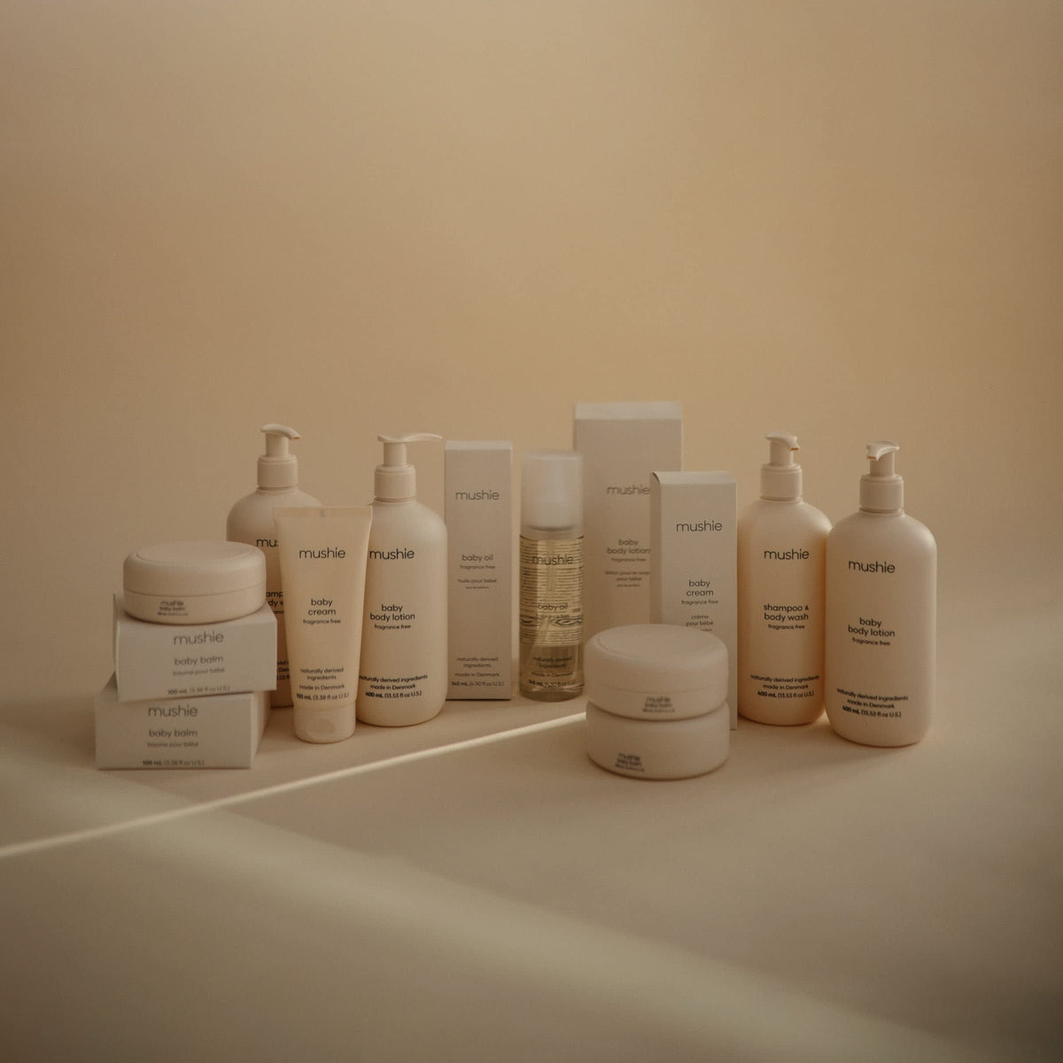 mushie packaging with eco labels illustrating organic and environmental benefits