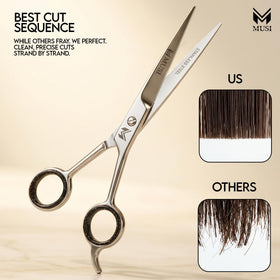MUSI blades open to display sharp edge and cutting alignment