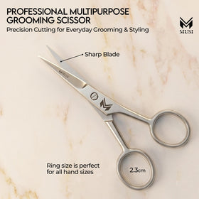 MUSI held in hand to show scale and easy control during shaping