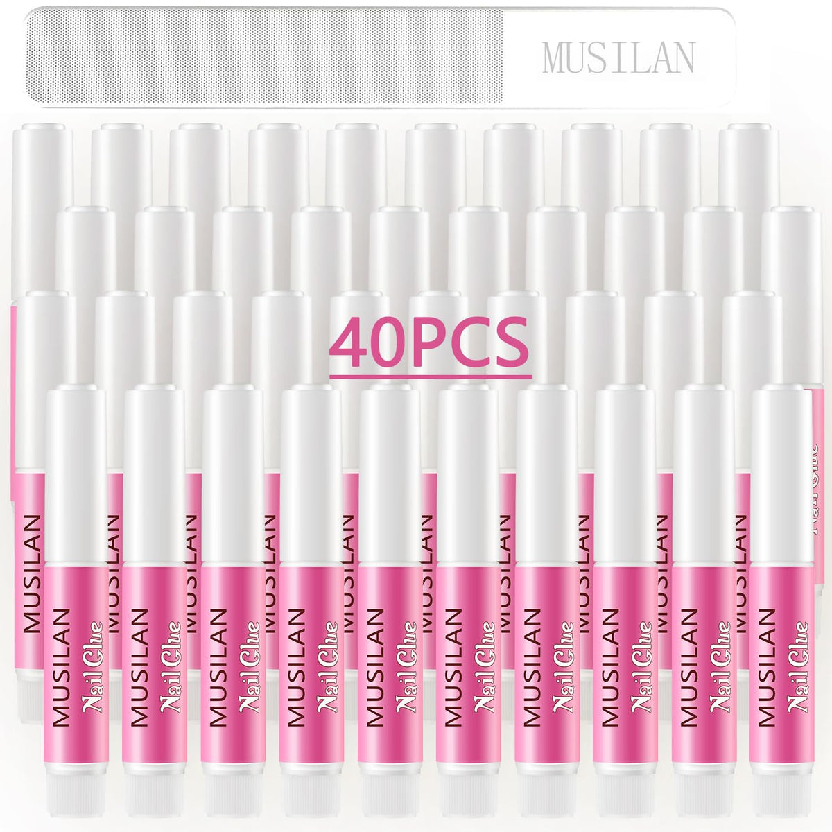 MUSILAN front packaging showing full 40-piece kit and benefits