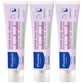 Mustela tube front view showing label and gentle formula benefit